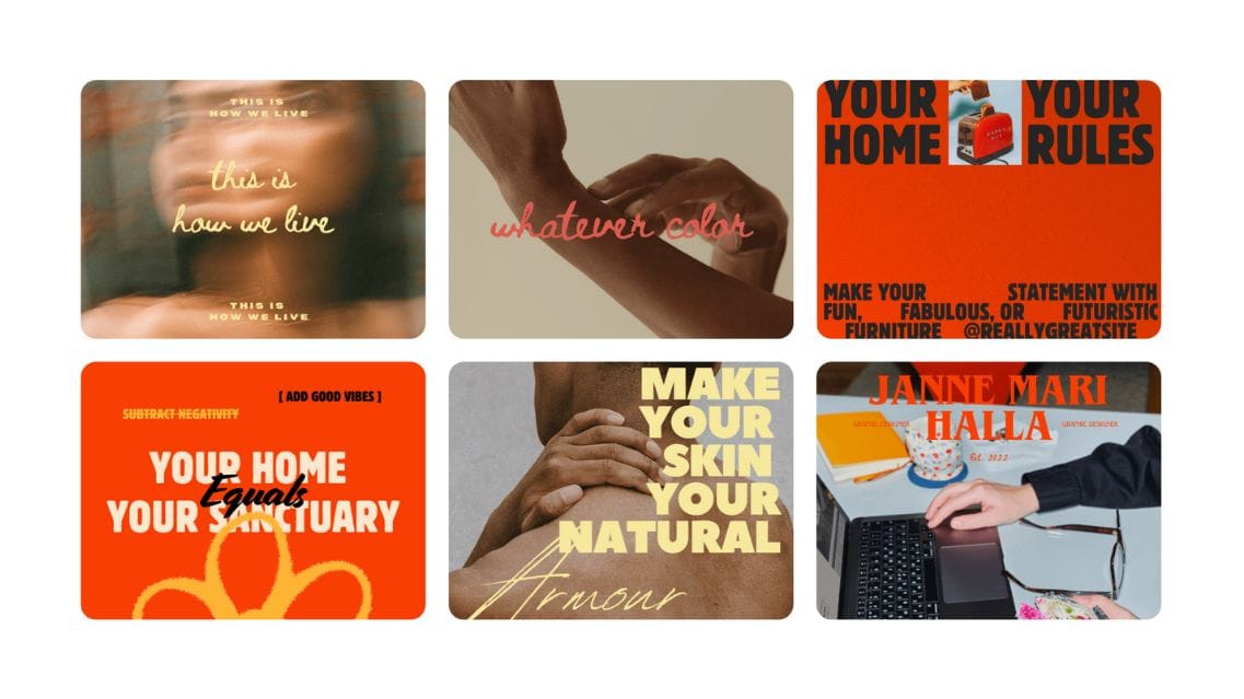 moodboard com tendência de design para 2025 estilo garra refinada
